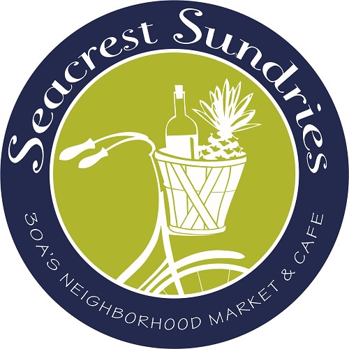 Seacrest Sundries Market logo.